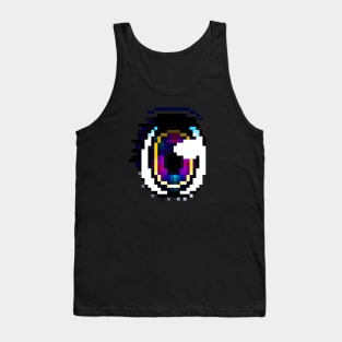 BRIGHT PIXEL ANIME EYE Tank Top